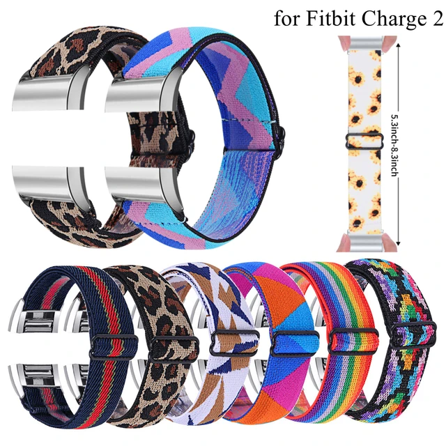 Fitbit Charge 2 Band Replacement Wristband Watch Strap Bracelet Metal  Buckle 