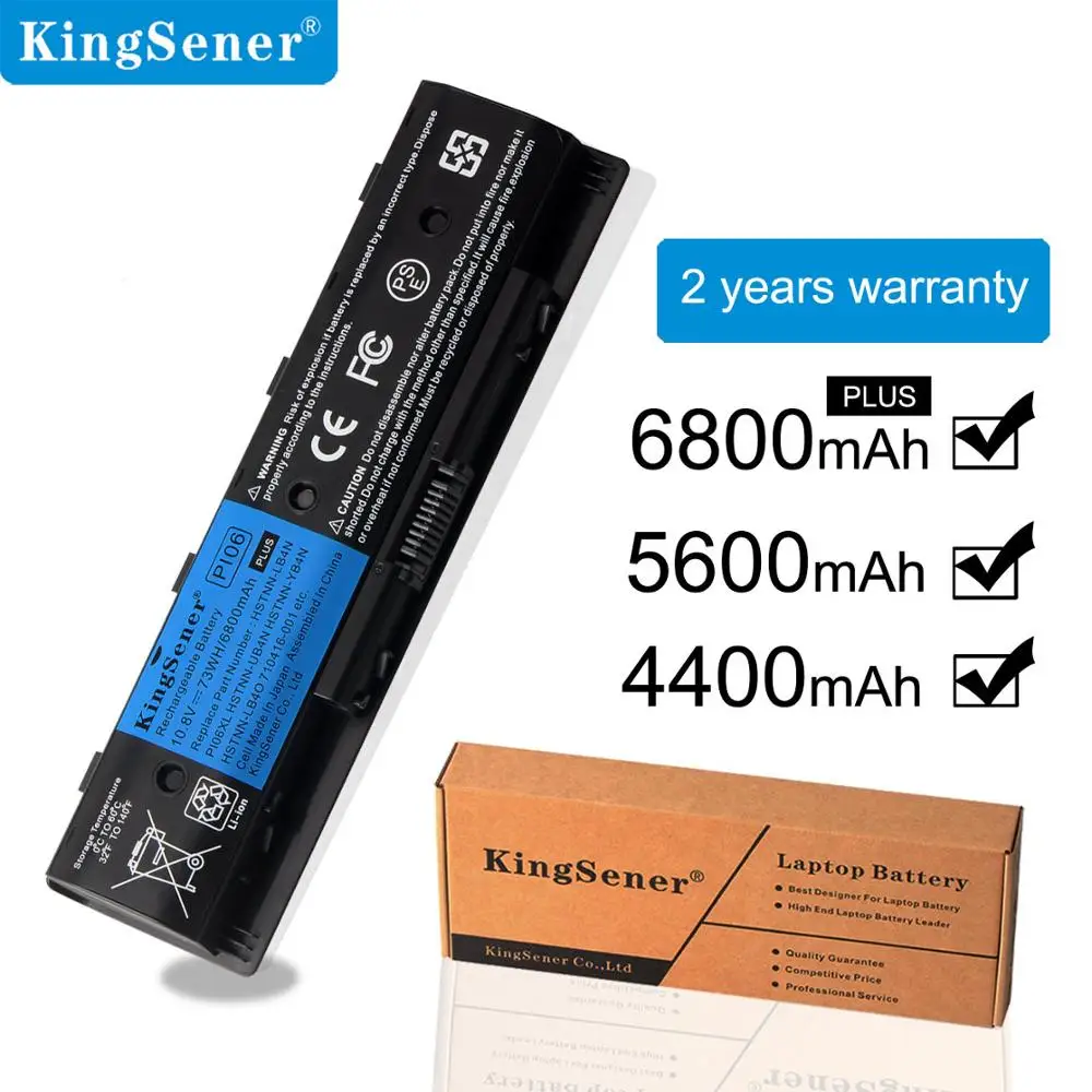 Kingsener PI06 ноутбук Батарея для hp Pavilion 14 15 Envy 17 17t 17z HSTNN-DB4N HSTNN-DB4O HSTNN-LB4O 710417-001 аккумулятор большой емкости 710416-001PI09