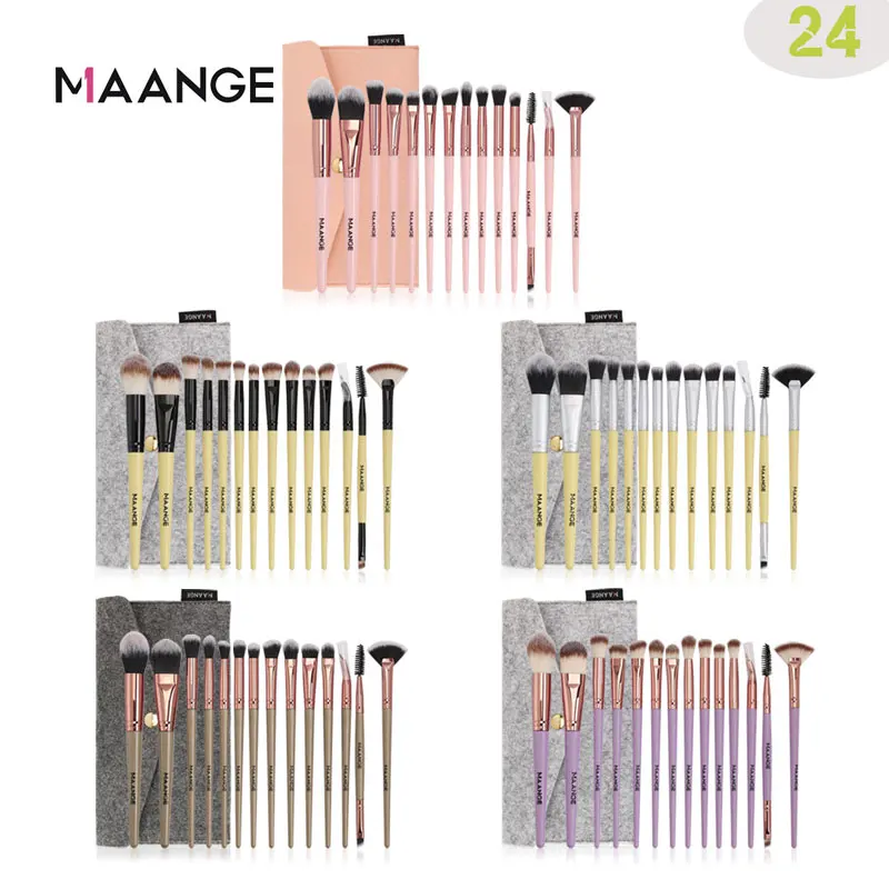 

new 14 makeup brush set with brush bag makeup tools Makeup Brush Foundation Eye Shadows Lipsticks Powder Make Up Brushes Tools