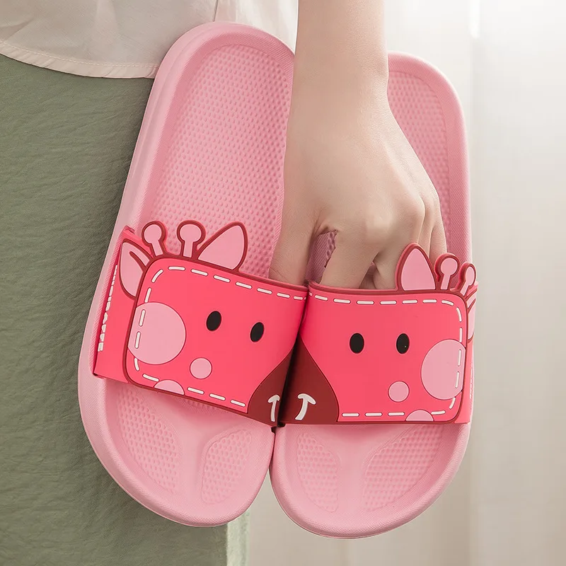 open toe house slippers