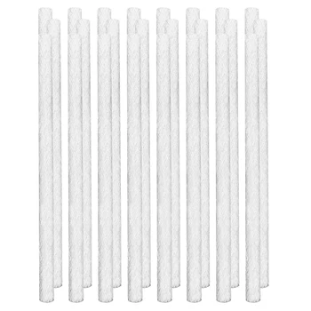 

30Pcs Long Life Fiberglass Replacement Wicks Torch Replacement Wicks Wine Bottle Wicks for Outdoor , Patio Lighting
