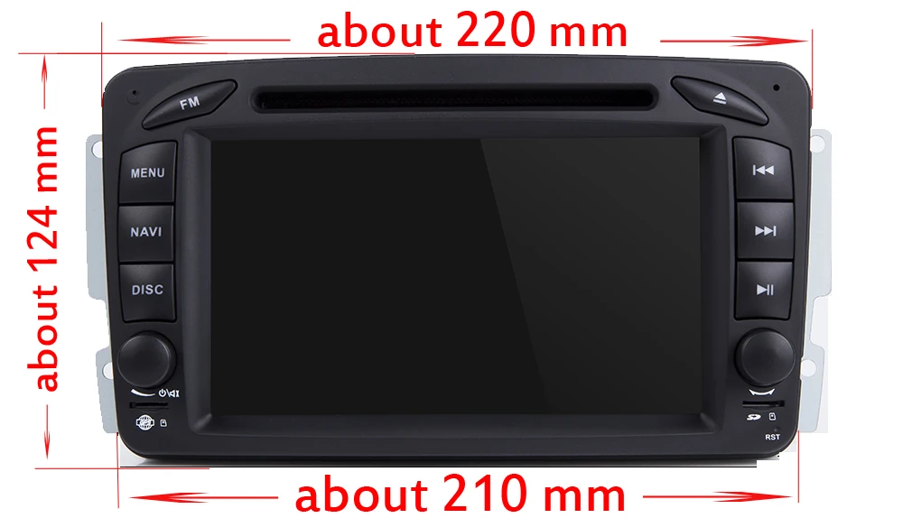 Clearance For Benz W163 W209 W203 W170 W210 W168 Android 9.0 16GB ROM Car DVD Player Wifi 4G BT 4.0 handfree RADIO tuner GPS Glonass Navi 4
