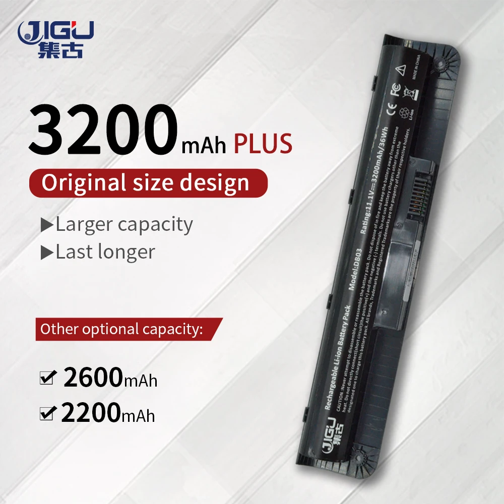 JIGU 919682-231 HSTNN-DB8F HSTNN-IB7X JC04XL JC04 Аккумулятор для ноутбука HP 14-bw000 250 G6 1WY74EA 255 SP 4 ячейки |