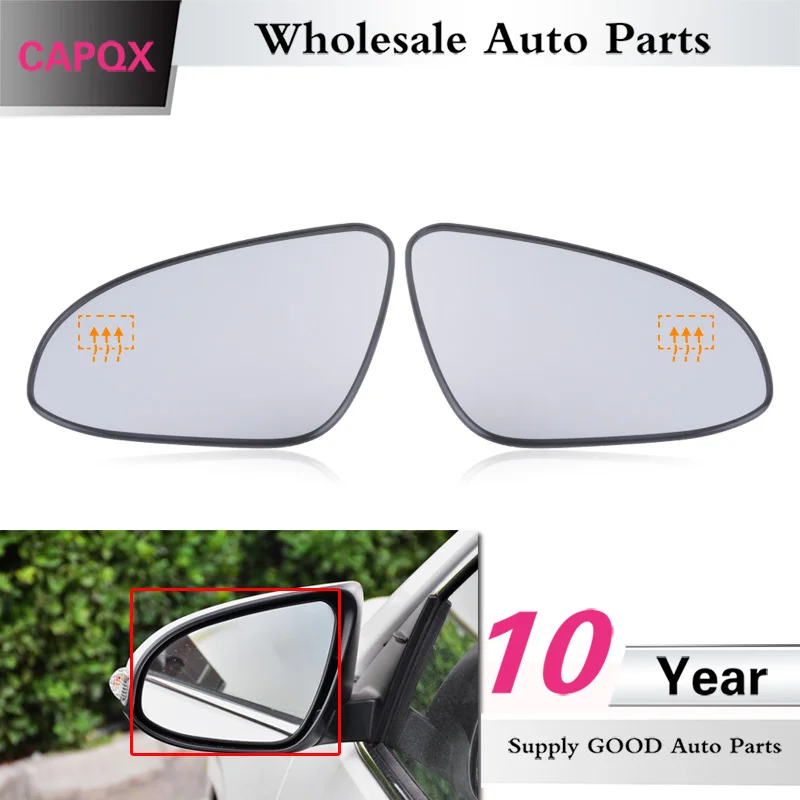 CAPQX для Toyota Camry XV50 ACV51 ASV50 AVV50 2012 2013 2014 2015 2016 внешнее зеркало заднего вида стеклянная