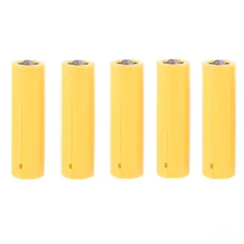 

OOTDTY 5Pcs AA AAA Size Dummy Fake Battery Setup Shell Placeholder Cylinder Conductor W91A
