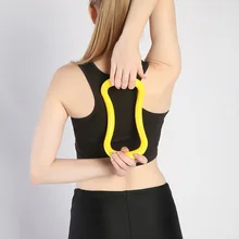 1 шт., оборудование для йоги, круг, многофункциональное кольцо для йоги, пилатеса, тренировки, фитнеса, круг, тренировка, сопротивление, поддержка, инструмент, теленок, для дома