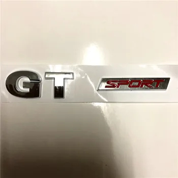 

3D chrome sliver GT SPORT for Volkswagen VW Polo Passat Golf 5 MK5 Edition Emblem Badge auto Sticker car styling