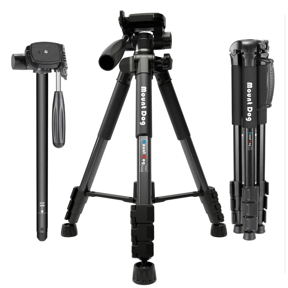 Mount Dog Профессиональный штатив для цифровой зеркальной камеры 70 ''штатив