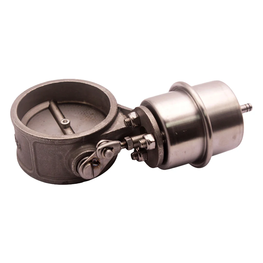 Car Exhaust Control Valve Boost Vacuum Activated Exhaust Remote Control Variable Sports Car Sound Fits 63mm Pipe Vehicle 2.5in
