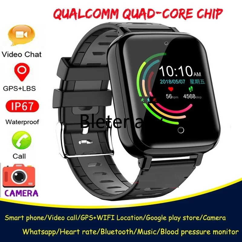 4G Детские Смарт часы Android 6 1 телефон дети старшего сердечного ритма SmartWatch