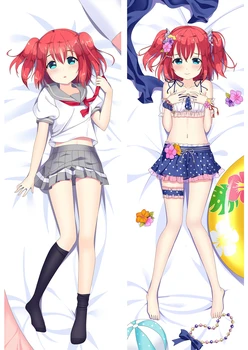 

Lovelive Anime Pillow Case Otaku Peach skin 2 Way Body pillowcase Anime Fans Bedding Hugging Body Pillow Cover Case