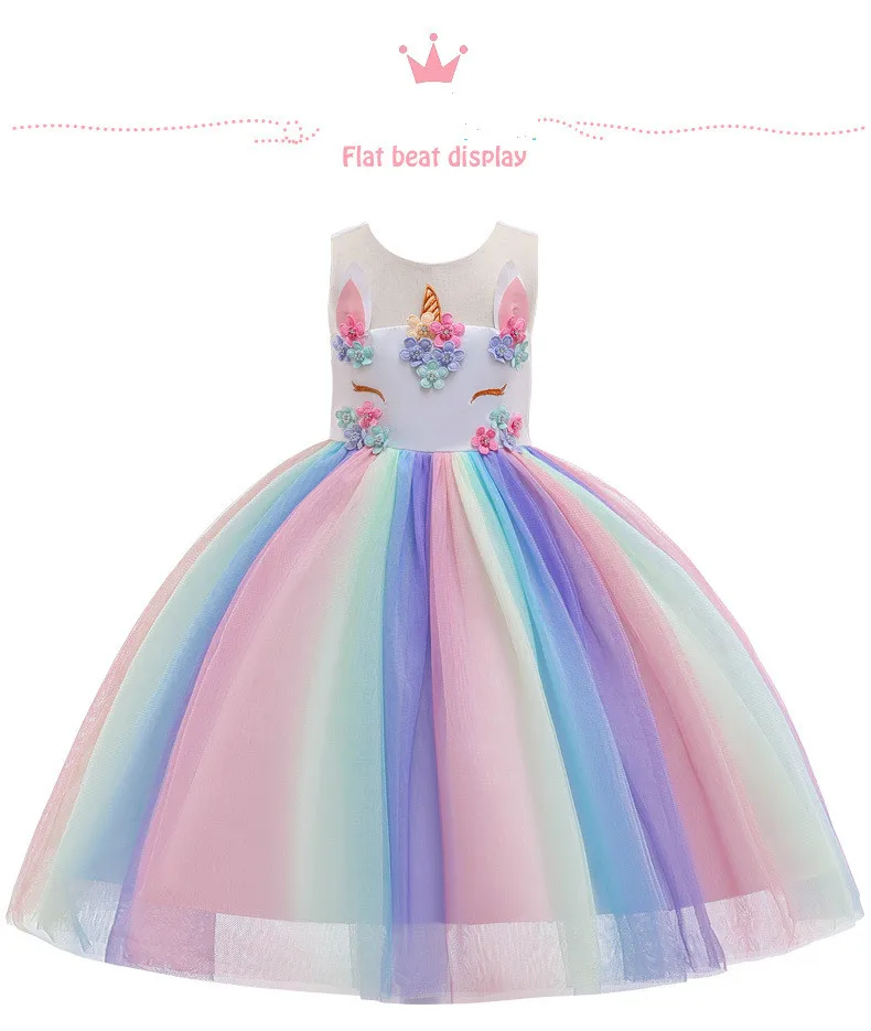 Cute Cartoon Design Unicorn Dress 