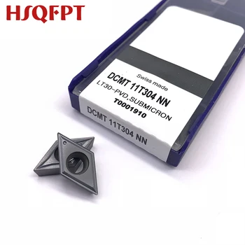 

10PCS DCMT11T304 NN LT30 LAMINA CNC blade carbide insert Internal turning tools for lathe tool