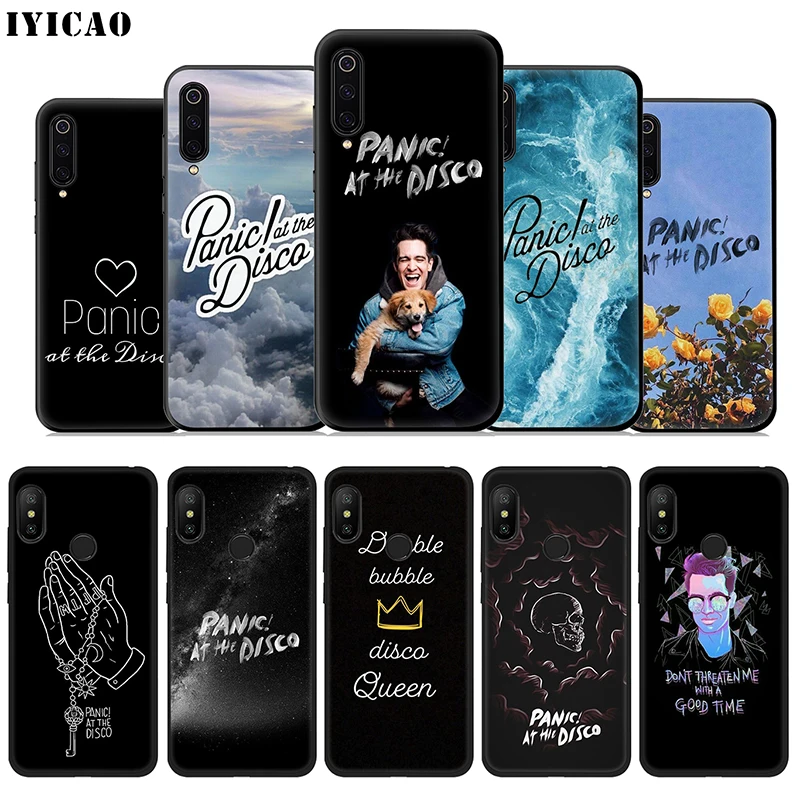 IYICAO Panic! Мягкий чехол для Xiaomi Mi A3 A2 A1 10 9T CC9E CC9 9 8 6 Se Lite F1 5X 6X MiA1 MiA2 MiA3 |
