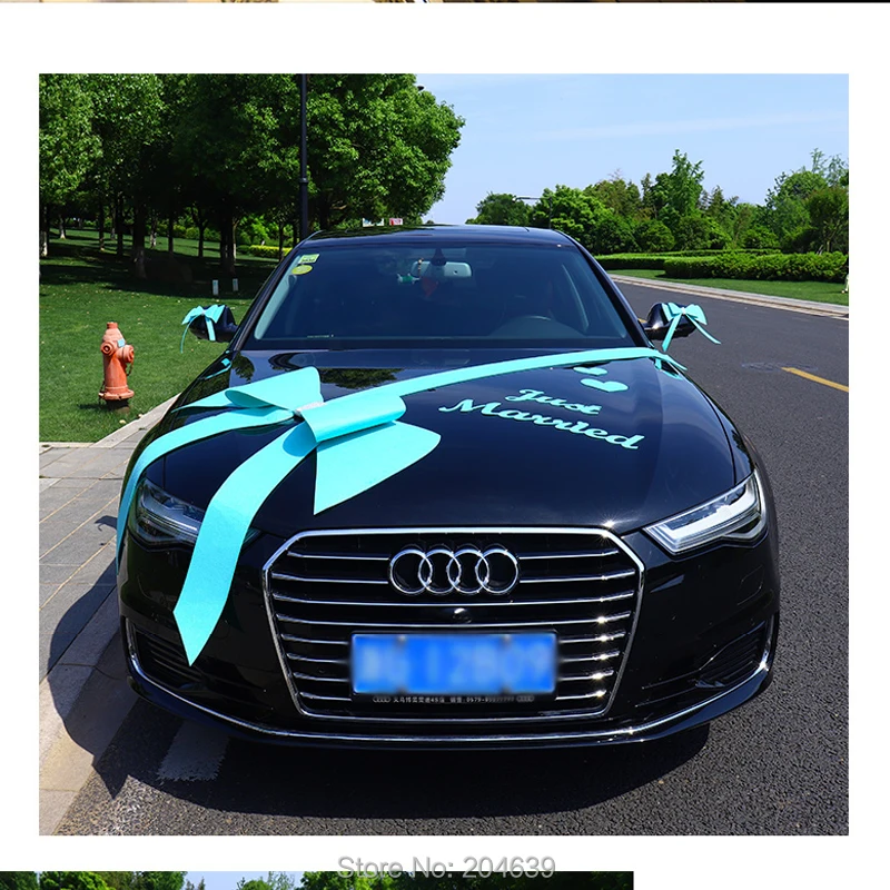 Giant Red Car Bow 4S Shop Showroom New Car Delivery Birthday Graduation  Surprise Gift Wrap Decoration