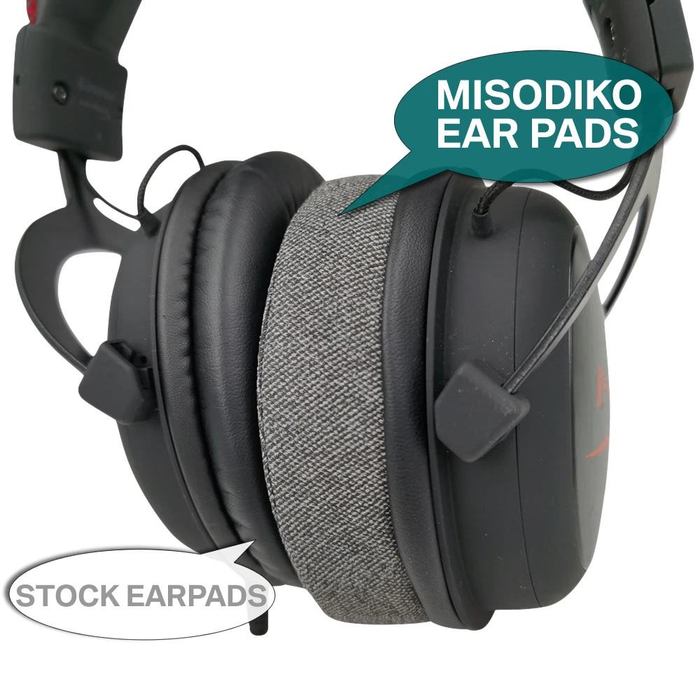 Almofadas de Ouvido Confortáveis para Substituição para Hyperx Misodiko Almofadas Cloud Alpha Flight Stinger Core Arctis 7 - 5 3 i ii - Image 3