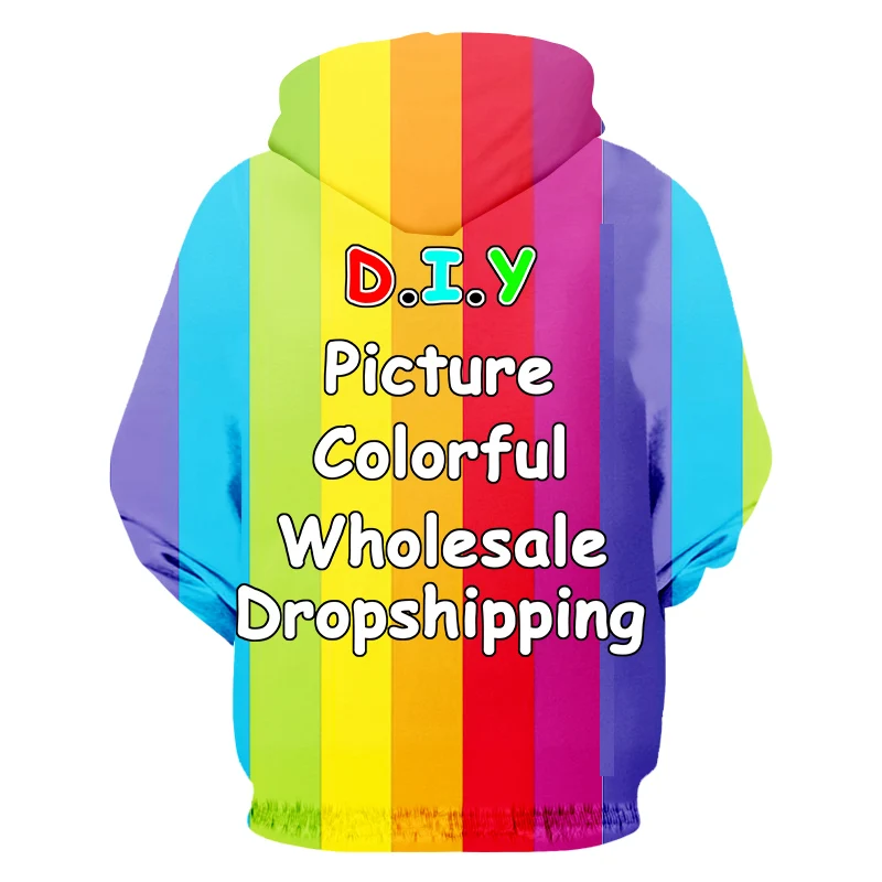 Men Splatter Effect Sublimation Hoodie