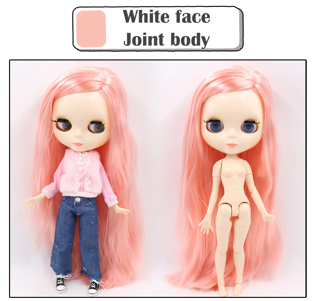 ICY Blyth Кукла № 2 глянцевое лицо белая кожа сустава тела 1/6 BJD Специальная цена 1/4 BJD, Pullip, Jerryberry, Licca игрушка подарок