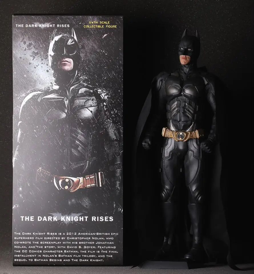 

Marvel Cartoon Batman 3 Batman Dark Knight Rise Large Size Model Garage Kit Boxed