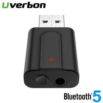 

2 IN 1 Bluetooth 5.0 Audio Receiver Transmitter 3.5mm AUX HIFI Stereo Audio USB Mini Wireless Adapter For Speakers Car PC