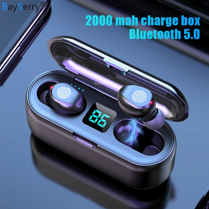 Беспроводные наушники TWS 5 0 Bluetooth стерео Спортивная Музыка беспроводные