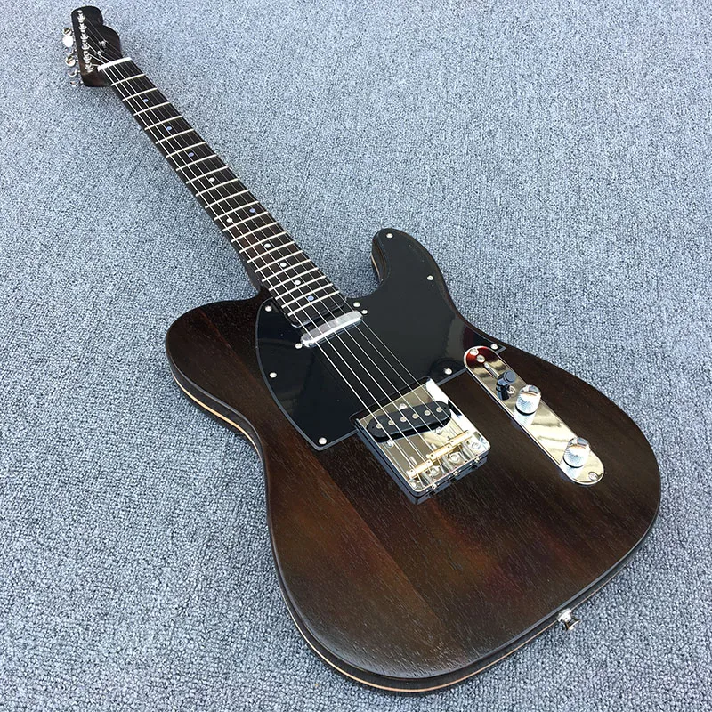 

2019 Custom Shop TL style Electric Guitar,The whole guitar is rosewood,free shipping