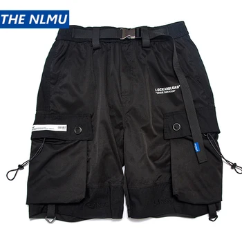 

2020 Summer Cargo Shorts Men Hip Hop Streetwear Shorts Tactics Multi-pocket Male Fashion HH69