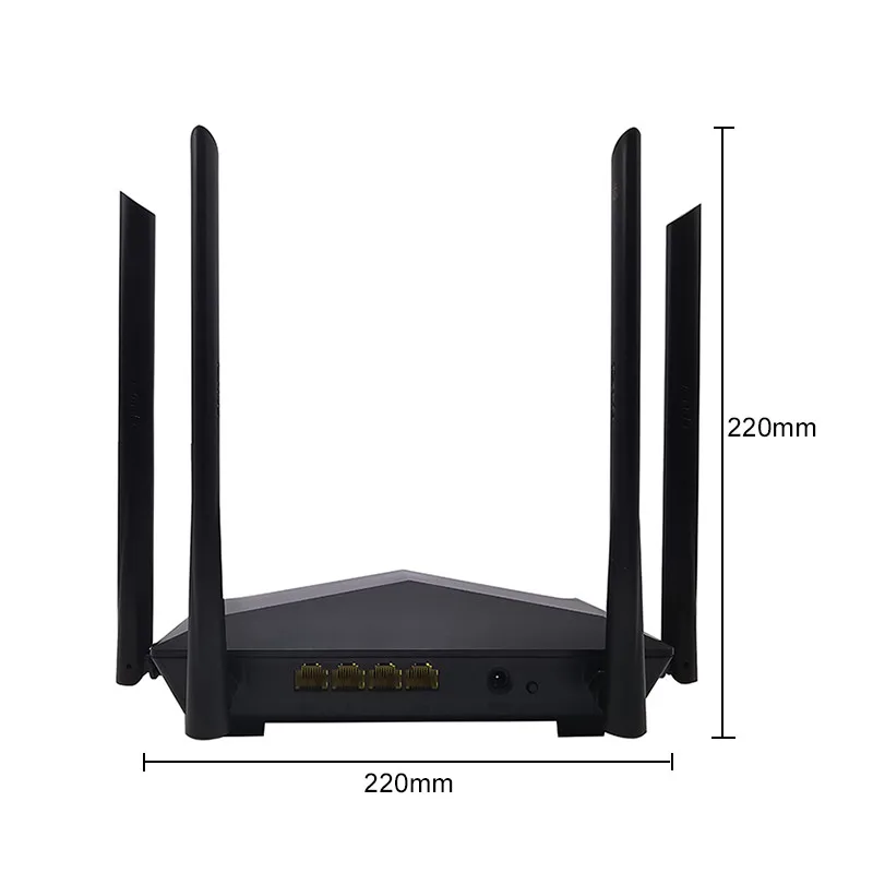 AC6 2,4G/5,0 GHz умный двухдиапазонный AC1200 Беспроводной Wi-Fi маршрутизатор Wi-Fi ретранслятор приложение дистанционное управление английский интерфейс маршрутизатор