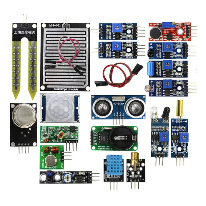 16 шт./компл. комплект сенсорного модуля для Raspberry Pi 3 B модель ING-SHIPPING