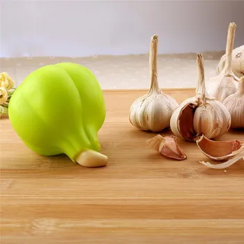 

Creative Rubber Garlic Peeler Garlic Presses Ultra Soft Peeled Garlic Stripping Tool Home Kitchen Accessories