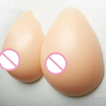 

2800g/pair Silicone Breast Forms Fake Breast Transvestite GG Cup plus size women strapless bra invisible bra bras for women