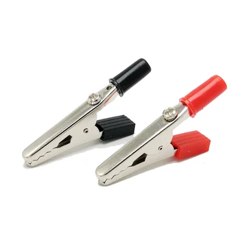 

Steel alligator clip with 4mm banana jack connection and screw connection 50pcs/lot