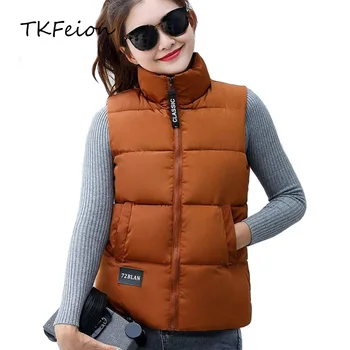 

Fashion Womens Vest Coats 2019 New Spring Autumn Student Sweet Waistcoat Female Short Sleeveless Jacket Plus Size 4XL Best Price