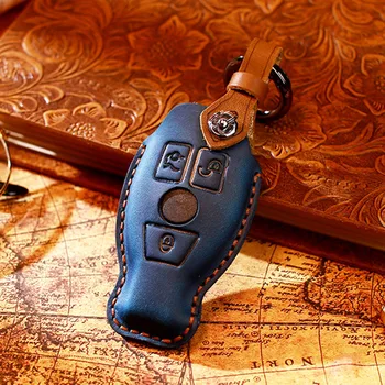 Portachiavi per auto custodia portachiavi per Mercedes Benz classe A B C S AMG GLA CLA GLC W176 W221 W204 W205 accessori portachiavi conchiglia