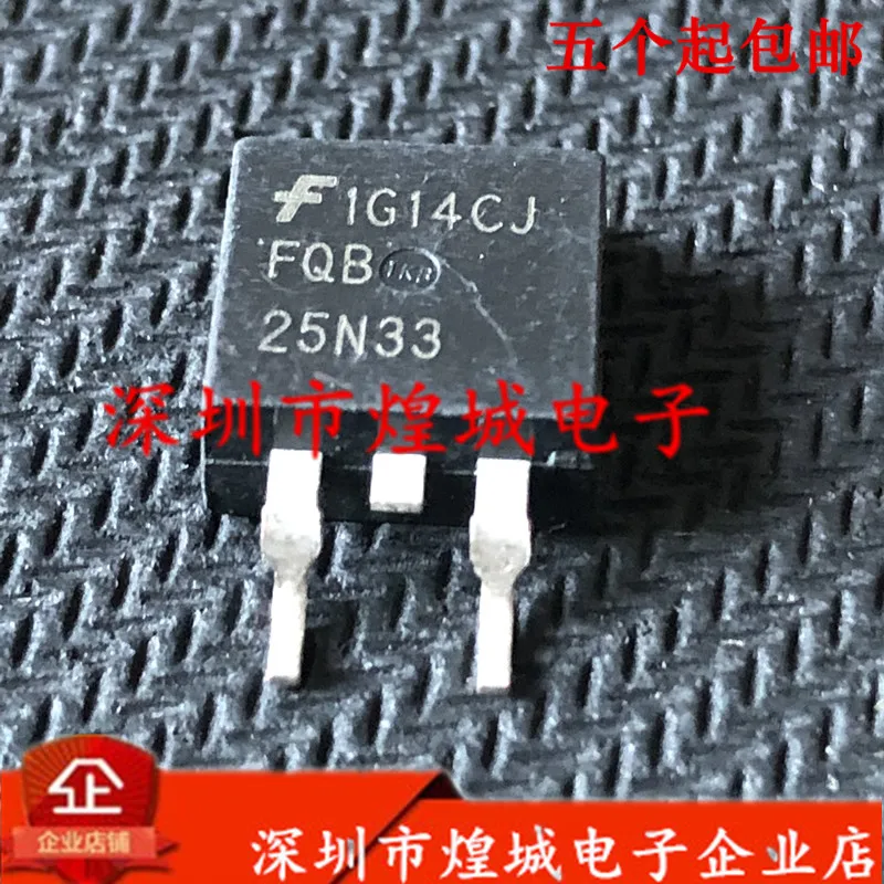 10 шт./лот FQB25N33 TO-263 330V 25A 5 | Электронные компоненты и принадлежности