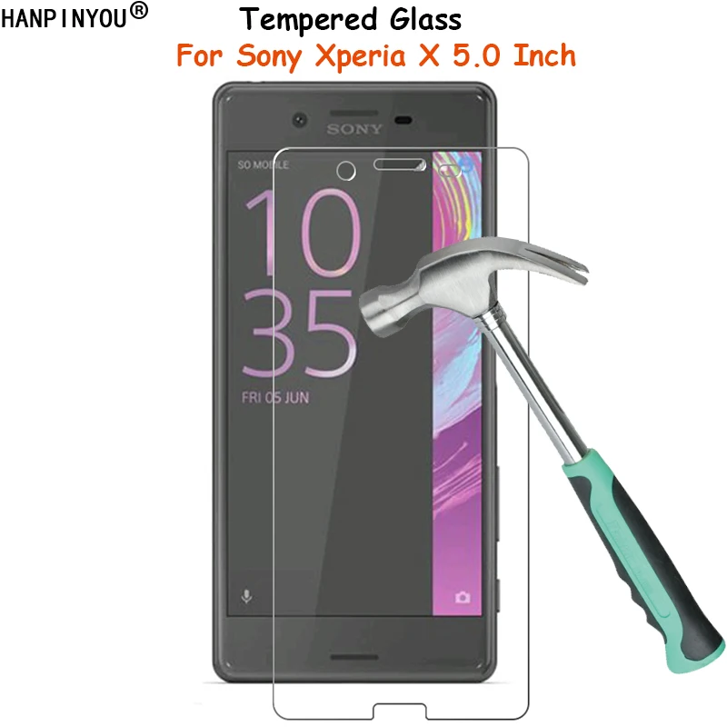 Закаленное стекло для экрана Sony Xperia X F5122 F5121 5 дюймов ультратонкая