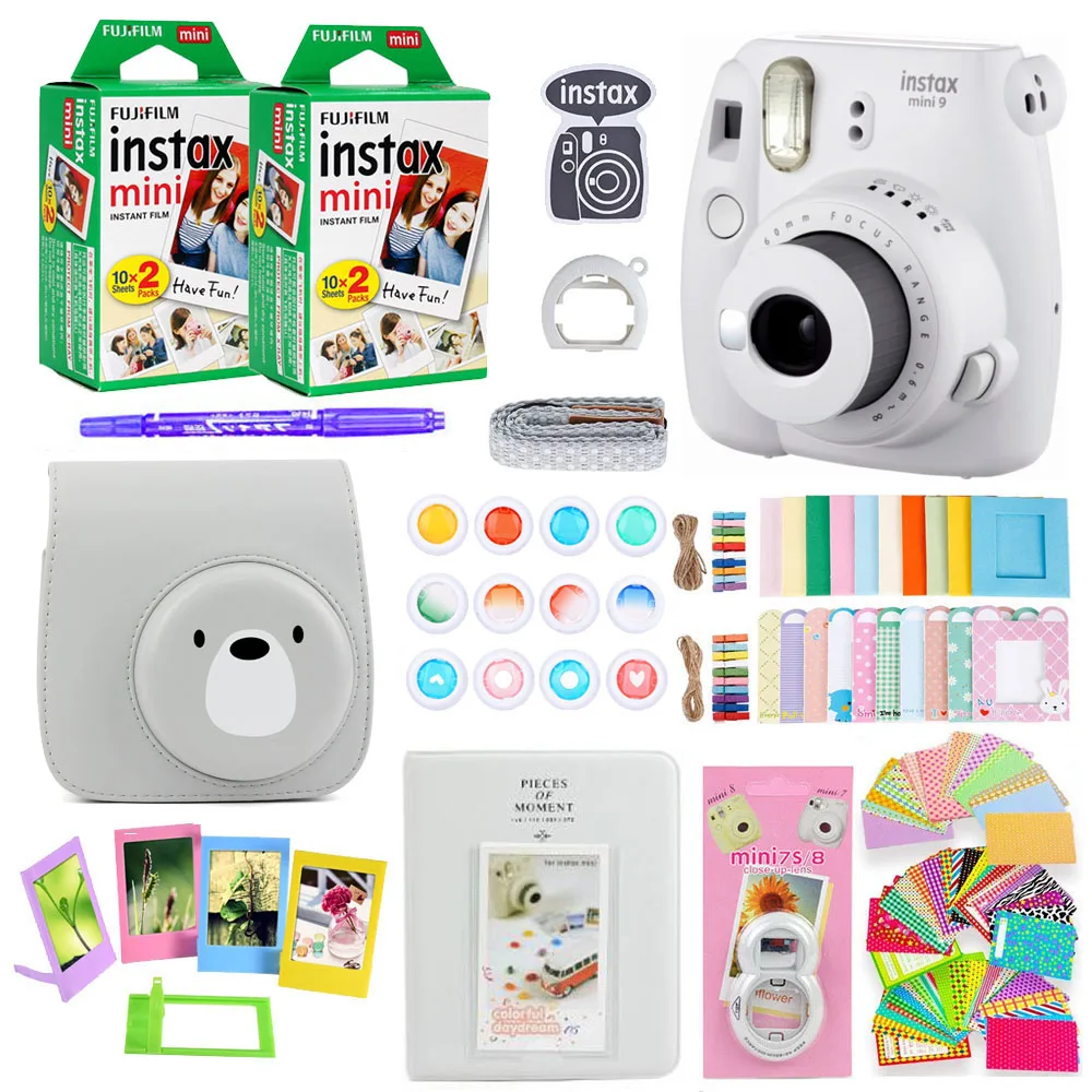 Камера для мгновенной печати Fujifilm Instax Mini 9 с 40 страницами|Плёночные и