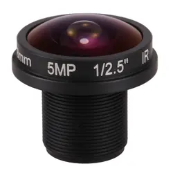 FFYY-HD видеонаблюдение объектив «рыбий глаз» объектив 5MP 1,8 мм M12 * 0,5 крепление 1/2. 5 F2.0 180 градусов для камеры видеонаблюдения Объективы для