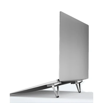 

Laptop Stand Portable Folding Aluminum Alloy Desktop Cooling Pad Stand for Ipad Laptop Notebook