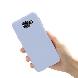 Vibrant Silicone Protective Phone Case for Samsung A5 2017 (Purple)
