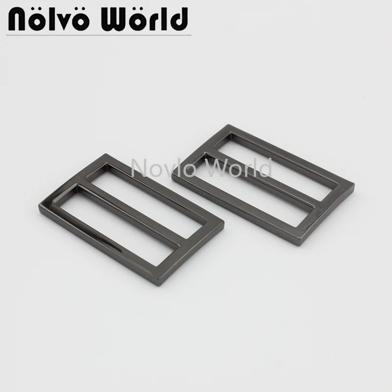 Nolvo World 5 20 21 шт. 38*1/2 мм 1 дюйма металлические трехскользящие пряжки для сумок