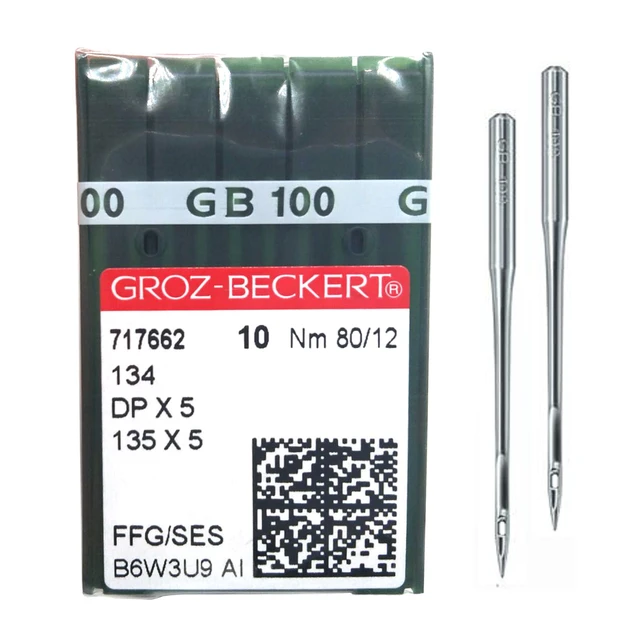 Ball Point Industrial sewing machine needle DPx5, 135x5,135x7, 134R, 1955 -  Pack or 10