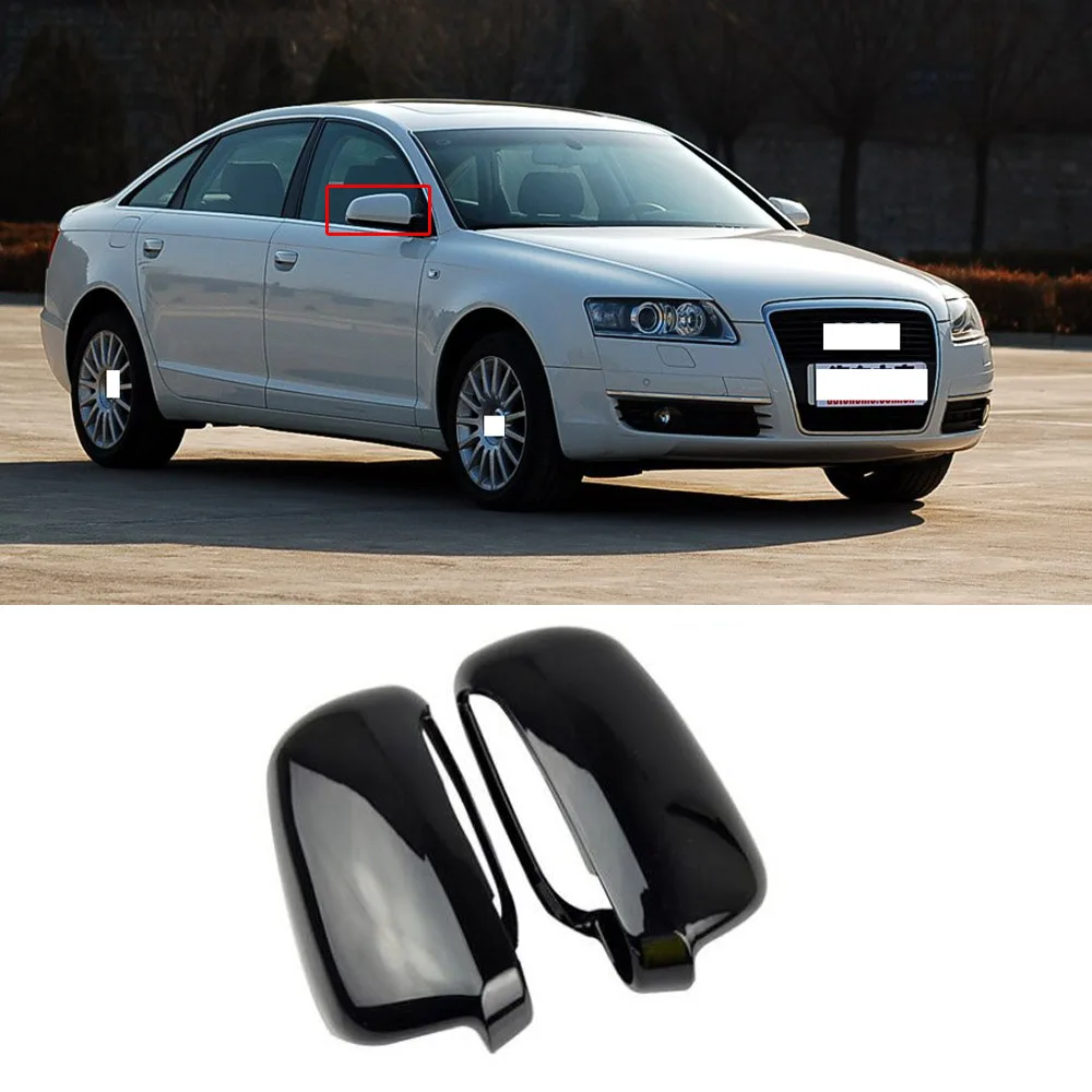 CAPQX для Audi C5 2002-2004 A6L 2005-2008 наружное заднего вида зеркальное покрытие боковое зеркало корпус крышка Держатель