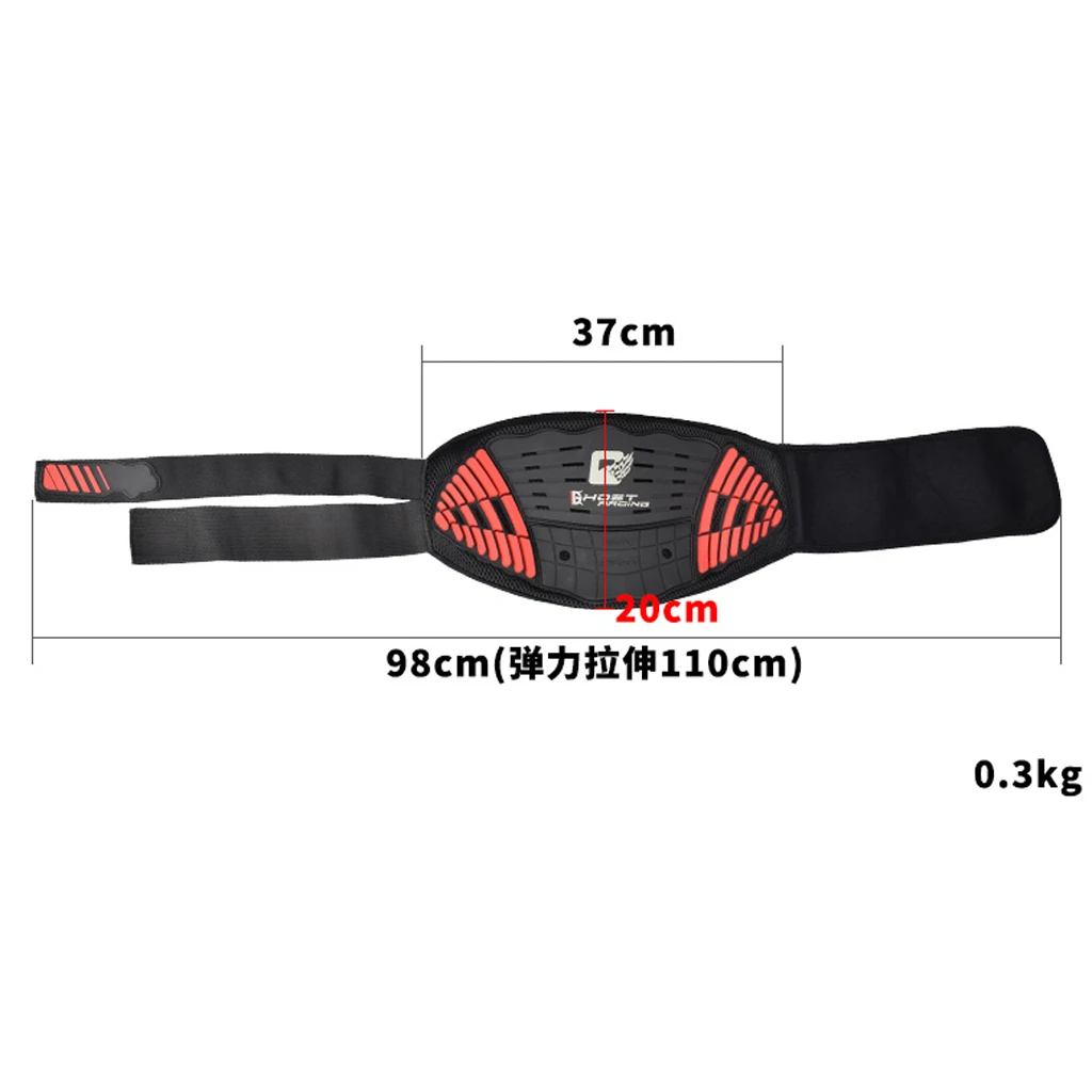 Motorcycle Motocross Racing Kidney Belt Surpport Waist Protector Gear for Skiing Skating