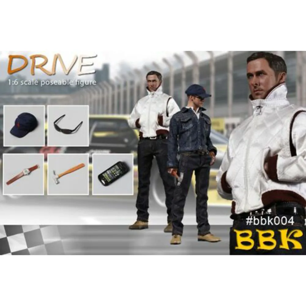 1/6 мужской солдат, фигурка гонщика Райана Гослинга, драйвер смерти BBK BBK004, фигурка модели, коллекция игрушек, аксессуары, любимые игрушки
