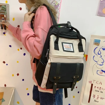 

Multifunctional Schoolbag Korean Version Of Harajuku Ulzzang High School Student Backpack Female Ins Forest Wild Girl Backpack