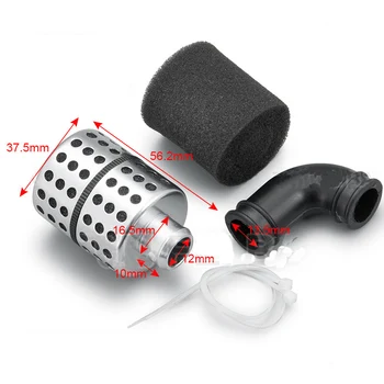 

1PC Aluminum Alloy Air Filter Intake Cleaner Strainer Filters for 1/8 RC Car Buggy Model Off-road DIY Parts
