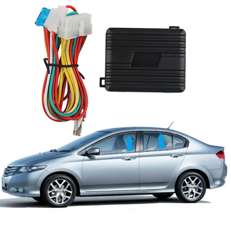  2019 Car Alarm Systems Universal Car Power Window Roll Up Closer For 4 Doors Auto Close Window Car 