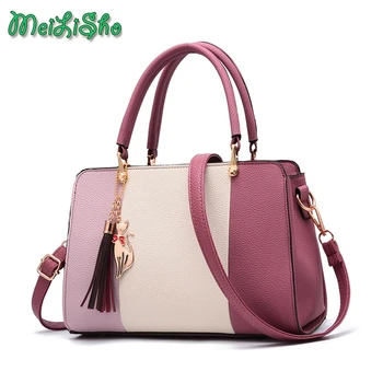 

Malas De Senhora Bag Leather Messenger Bag Sling Bags For Women Designer Famous Brand Women 2019 Luxury Women Handbags Shoulder