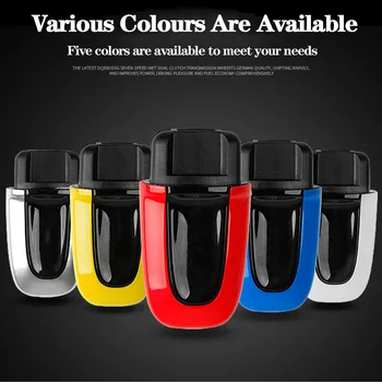 

1 Buttons Car Key Case Smart Cover Shell For Porsche Macan Cayenne Panamera key Fob ABS Key Ring Remote keychain key Protection